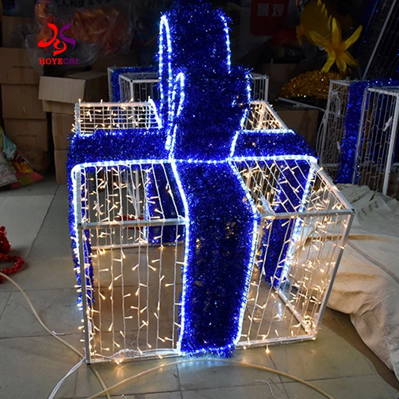 LED poklon kutija Božićni ukras