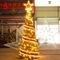 3M visoka LED svjetla u obliku stabla, svjetlucava značajka za odmor na otvorenom